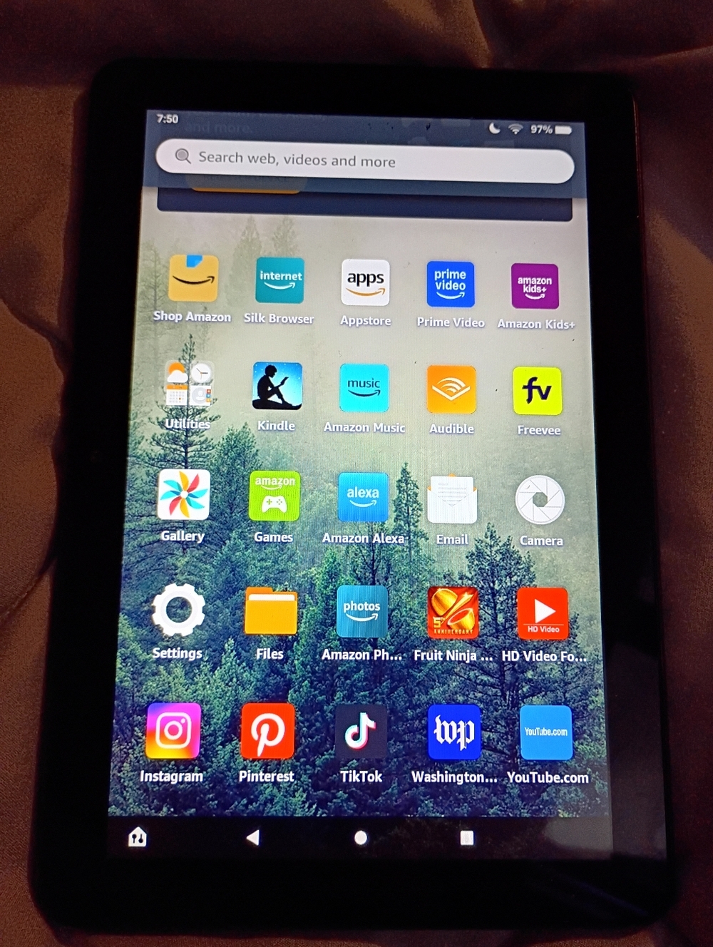 Amazon Tablet in Black